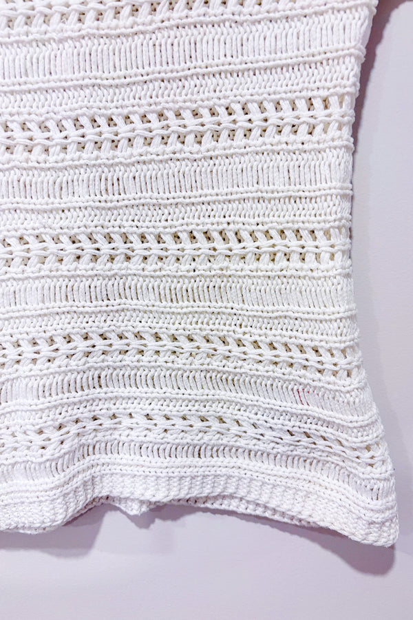 Haut blanc en maille (xs)-Hatley-La Penderie du Paradis 🕊