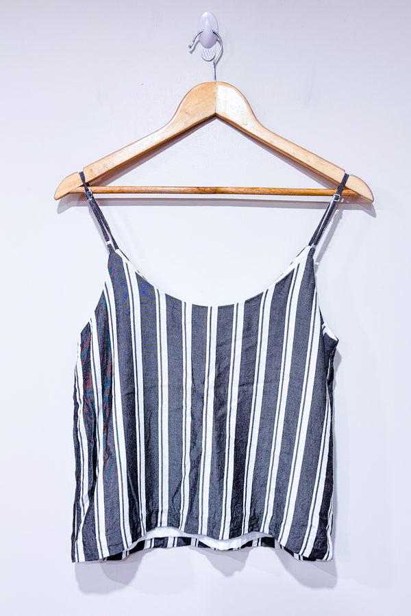 Camisole grise et blanche rayée (s)-Eliane Rose-La Penderie du Paradis 🕊