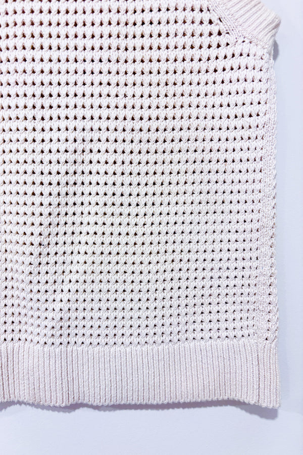 Débardeur beige en maille (xs)-Banana Republic-La Penderie du Paradis 🕊