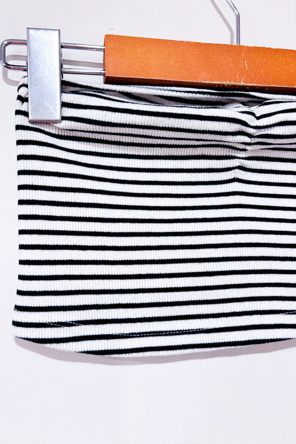 Bandeau noir et blanc rayé (xs/s)-Autres-La Penderie du Paradis 🕊