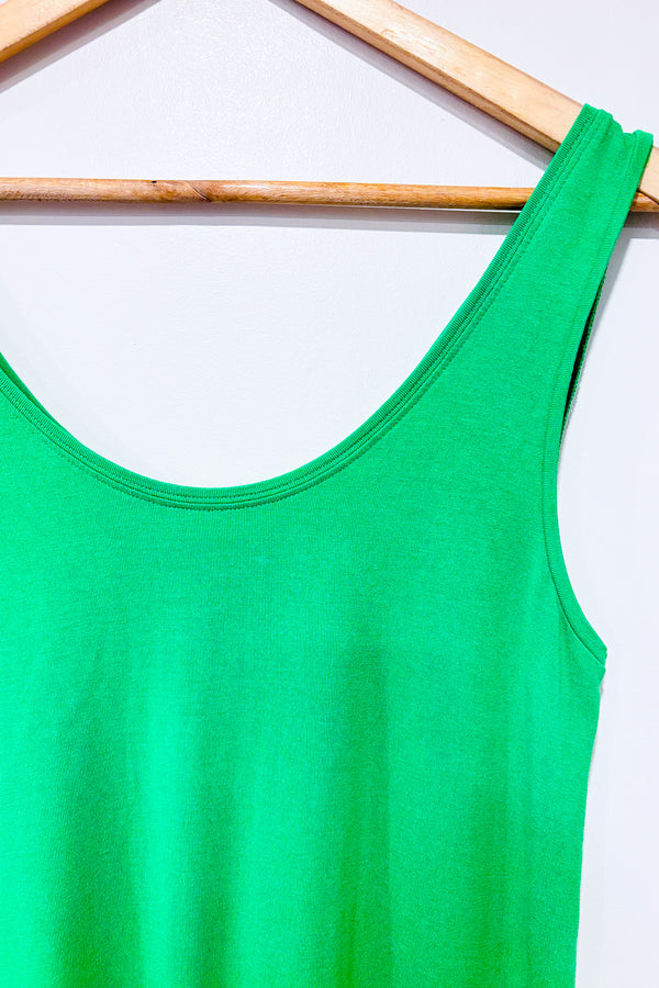 Camisole verte (s)-Mango-La Penderie du Paradis 🕊