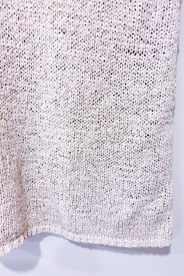 Camisole ample beige en maille (m)-Joe Fresh-La Penderie du Paradis 🕊