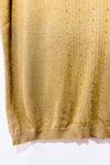 Débardeur vintage taupe en tricot à col haut (l)-Grenier-La Penderie du Paradis 🕊