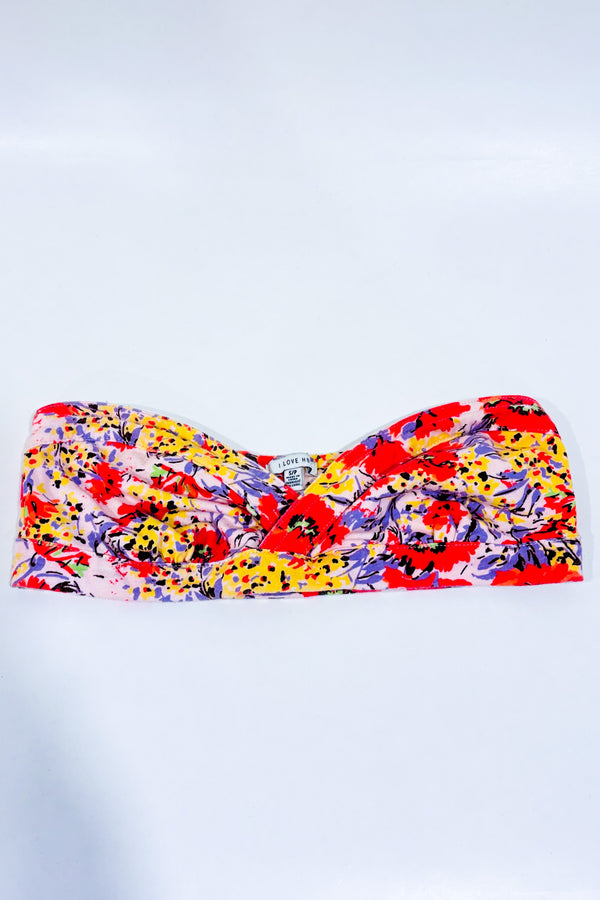 Bandeau fleuri multicolore (s)-I LOVE H81-La Penderie du Paradis 🕊