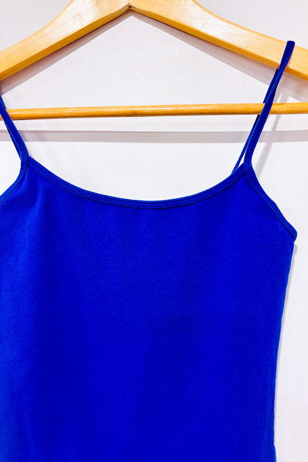 Camisole basic indigo (s) seconde main - Forever21- La Penderie du Paradis