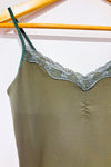 Camisole kaki basic avec dentelle (xs) seconde main - RW&CO.- La Penderie du Paradis