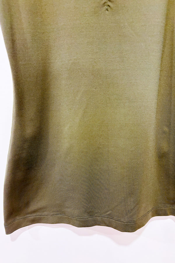 Camisole kaki basic avec dentelle (xs) seconde main - RW&CO.- La Penderie du Paradis