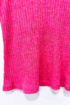 Camisole rose côtelée seconde main - George- La Penderie du Paradis
