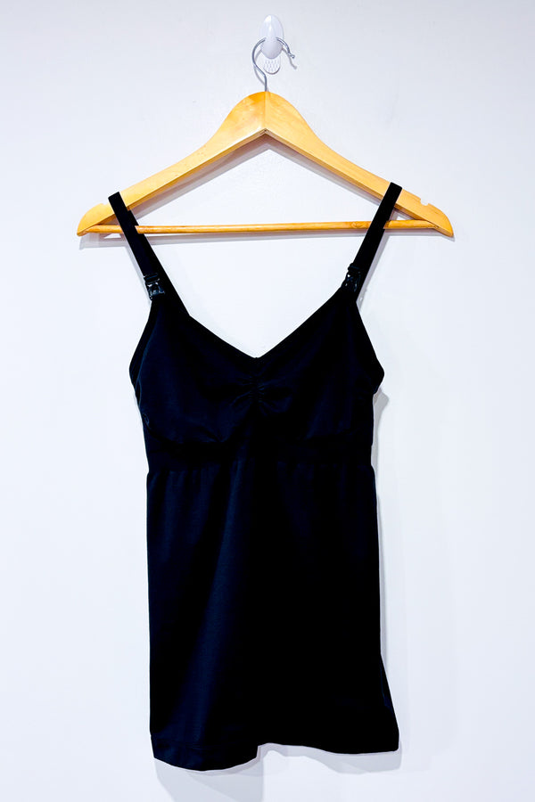 Camisole d'allaitement noire - Maternité seconde main - Bravado- La Penderie du Paradis