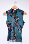 Camisole verte fleurie seconde main - RW&CO.- La Penderie du Paradis