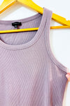 Camisole côtelée mauve seconde main - Dynamite- La Penderie du Paradis