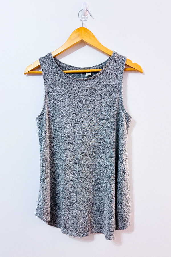 Camisole ample grise effet chiné seconde main - Old Navy- La Penderie du Paradis
