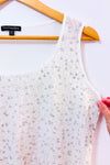 Camisole crème à paillettes seconde main - Proportion Petite / Conrad C- La Penderie du Paradis