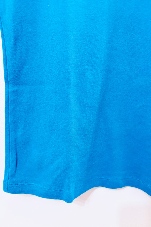 Camisole basique turquoise seconde main - Christopher & Banks- La Penderie du Paradis