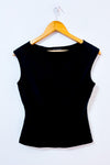 Camisole noire ajustée seconde main - Banana Republic- La Penderie du Paradis