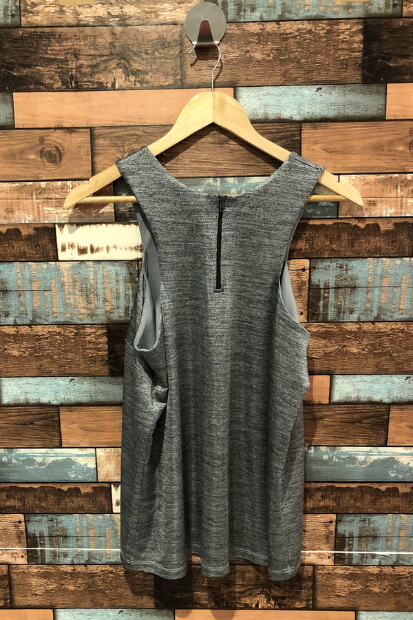 Camisole argent scintillante (xl) seconde main Collection Michel Studio
