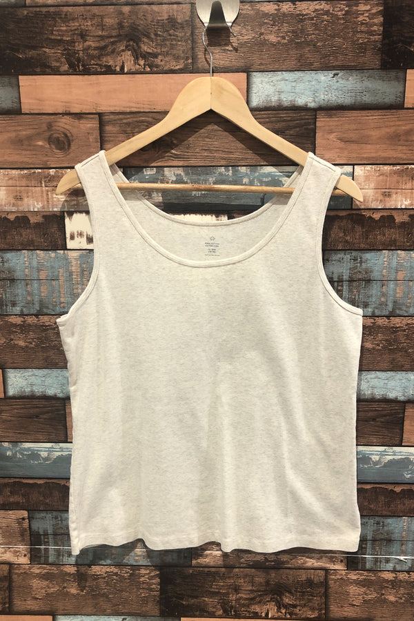 Camisole basic beige chamoiré (1X) seconde main Autres