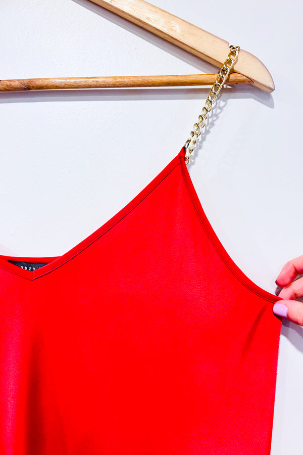 Camisole corail (m)-Suzy Shier-La Penderie du Paradis 🕊
