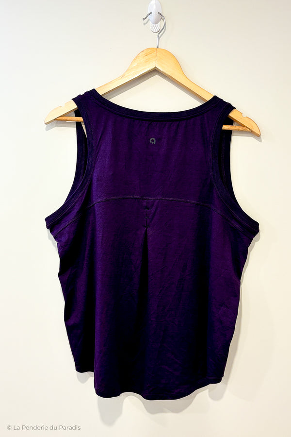 Camisole de sport mauve (l) seconde main Reitmans