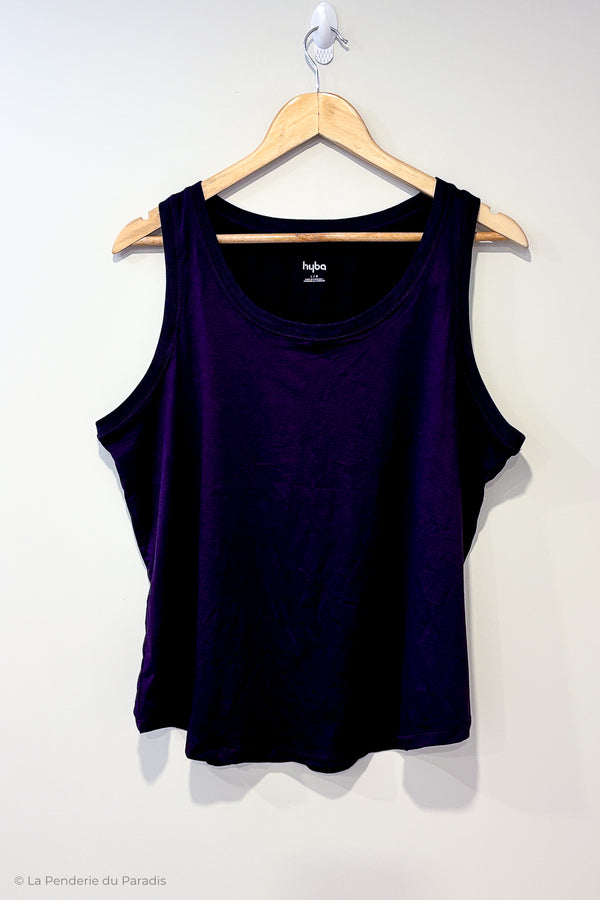 Camisole de sport mauve (l) seconde main Reitmans