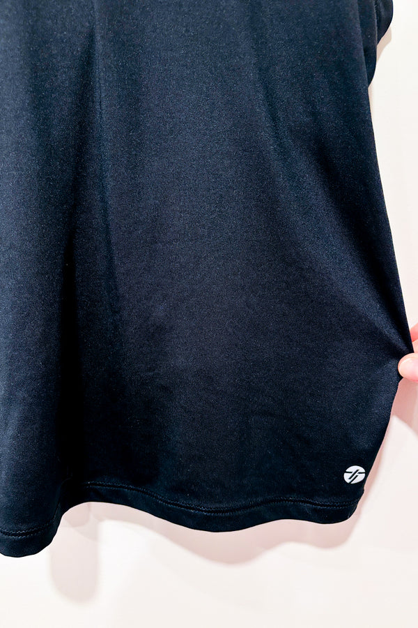 Camisole de sport noire avec dos croisé (s)-Tag-La Penderie du Paradis 🕊