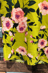 Camisole fluide jaune fleurie (l) seconde main Laura