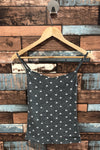 Camisole grise motif palmiers (xs) seconde main Ardene