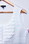 Camisole légère blanche avec détails à l'avant (m)-Proportion Petites / Conrad C-La Penderie du Paradis 🕊