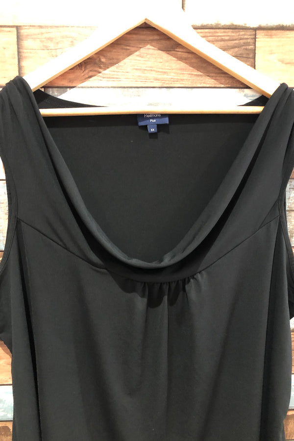Camisole noire col fluide (3X) seconde main Reitmans