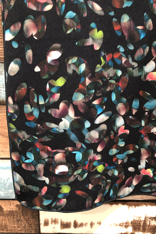 Camisole noire fleurie (s) seconde main Emporio Armani