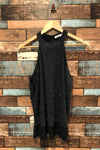 Camisole noire scintillante haut licou (xxl) seconde main Reitmans
