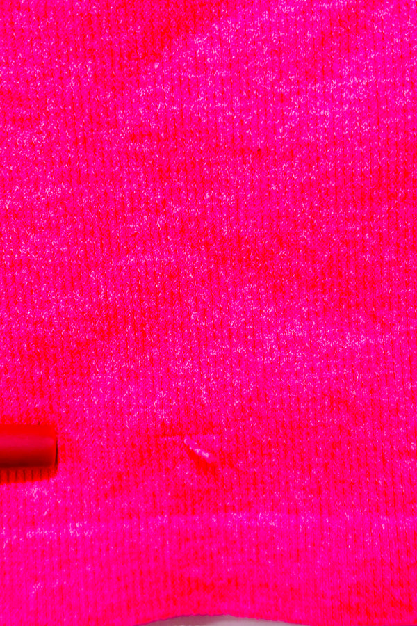 Camisole rose côtelée ajustée (xs)-Autres-La Penderie du Paradis 🕊