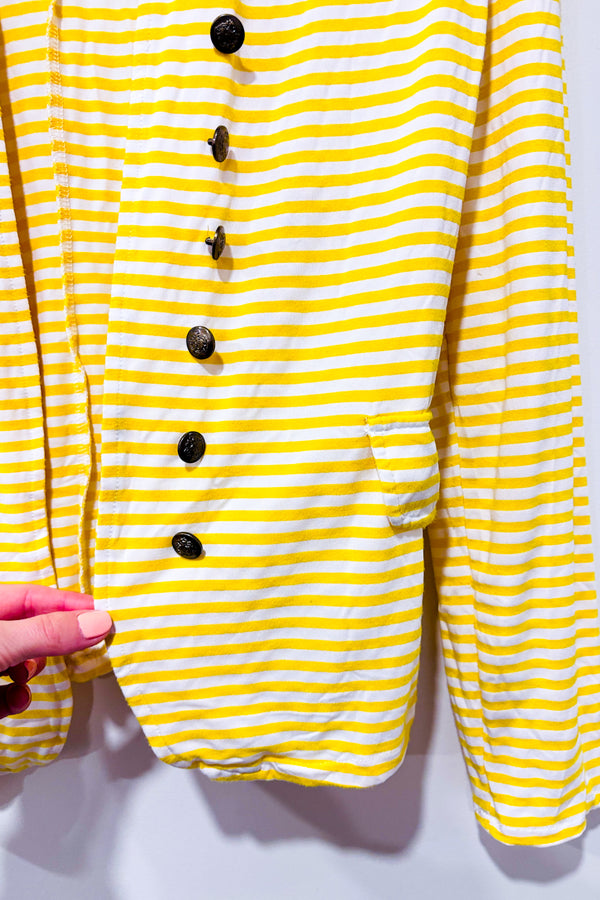 Cardigan ouvert jaune rayé (l)-Autres-La Penderie du Paradis 🕊