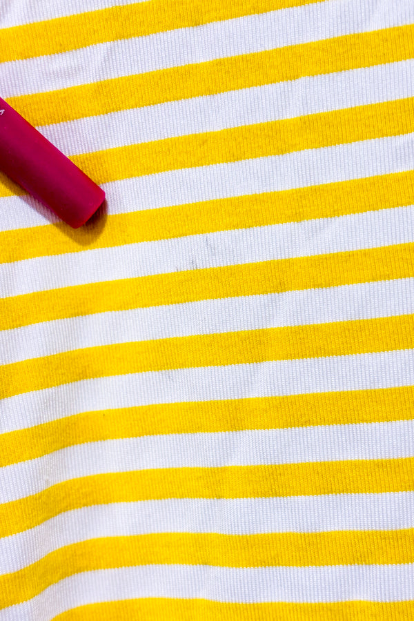 Cardigan ouvert jaune rayé (l)-Autres-La Penderie du Paradis 🕊