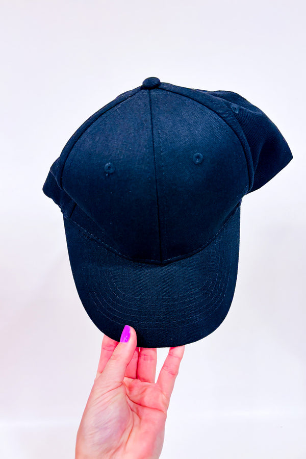 Casquette noire ajustable-Autres-La Penderie du Paradis 🕊