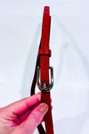 Ceinture mince brune seconde main - Autres- La Penderie du Paradis