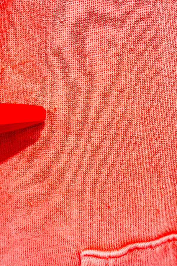 Chandail corail avec col haut (m)-Aerie-La Penderie du Paradis 🕊