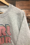 Chandail crewneck oversized ''GRL PWR'' seconde main Girl Gang