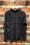 Chandail de sport gris avec col haut et zip (xl) seconde main Paradox