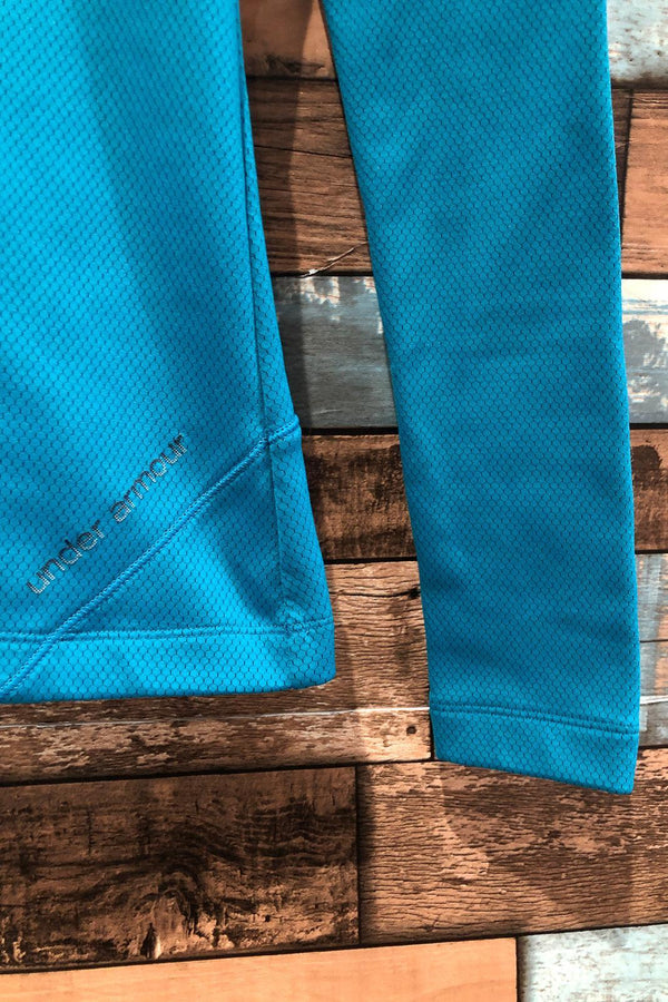Chandail de sport turquoise avec capuchon (xs) seconde main Under Armour