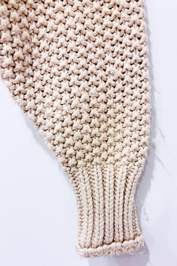 Chandail en tricot rose pâle à col roulé (xs)-H&M-La Penderie du Paradis 🕊