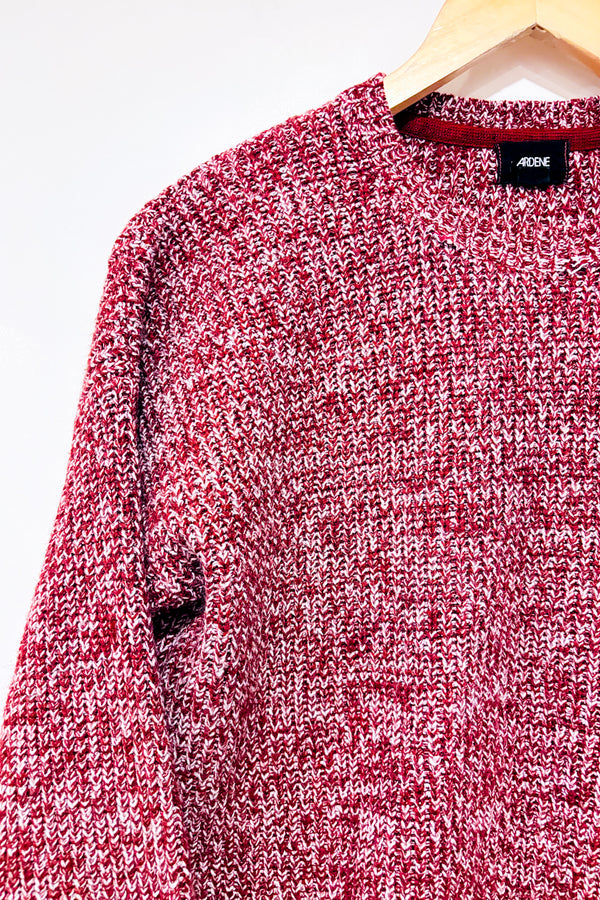 Chandail en tricot rouge et marine (m)-Ardene-La Penderie du Paradis 🕊