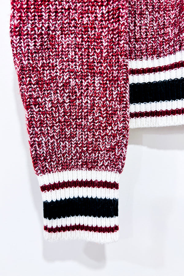Chandail en tricot rouge et marine (m)-Ardene-La Penderie du Paradis 🕊