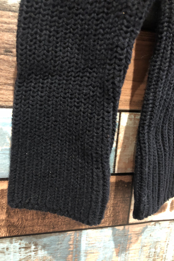 Chandail noir en tricot (xs) seconde main Only