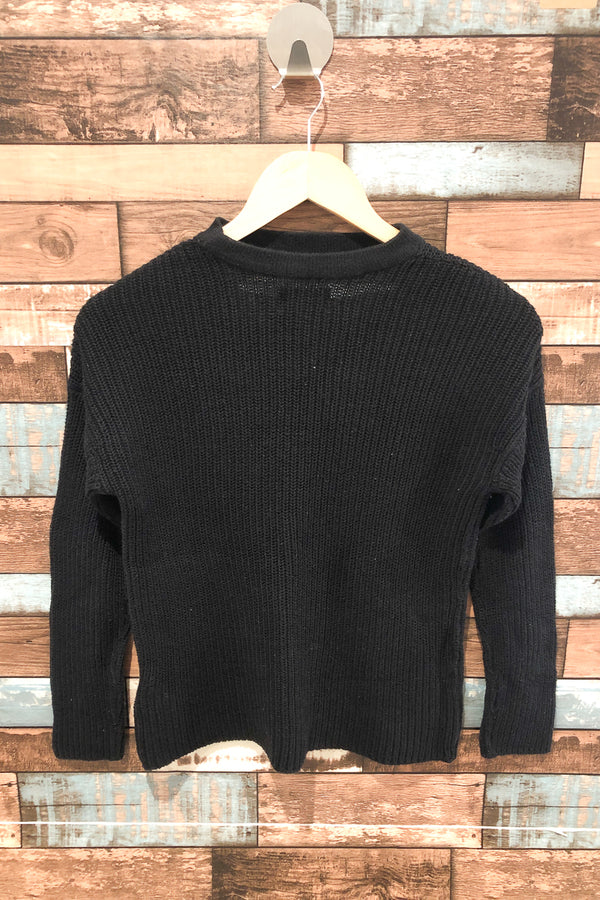 Chandail noir en tricot (xs) seconde main Only