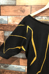 Chandail réversible Elissa noir et jaune (xl) seconde main Melow
