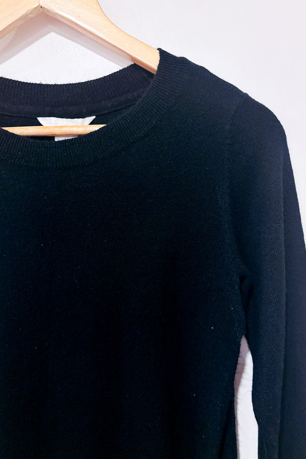 Haut noir en tricot (xs) - Maternité-H&M-La Penderie du Paradis 🕊
