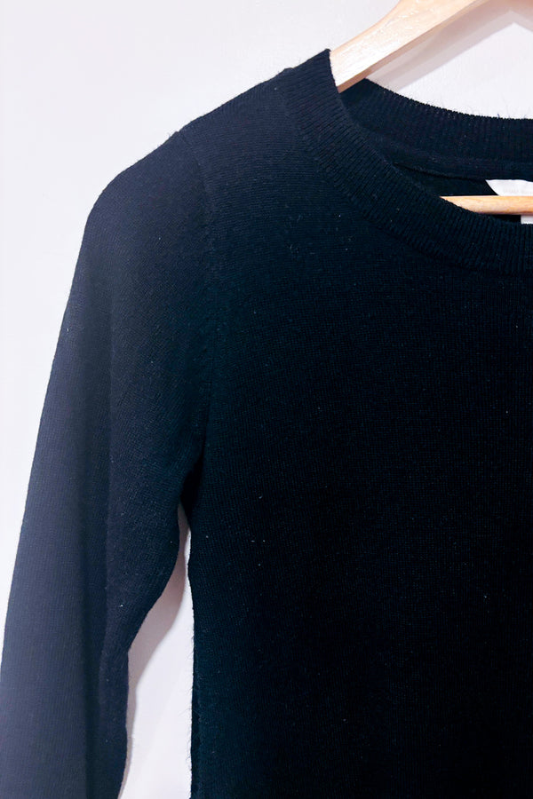 Haut noir en tricot (xs) - Maternité-H&M-La Penderie du Paradis 🕊