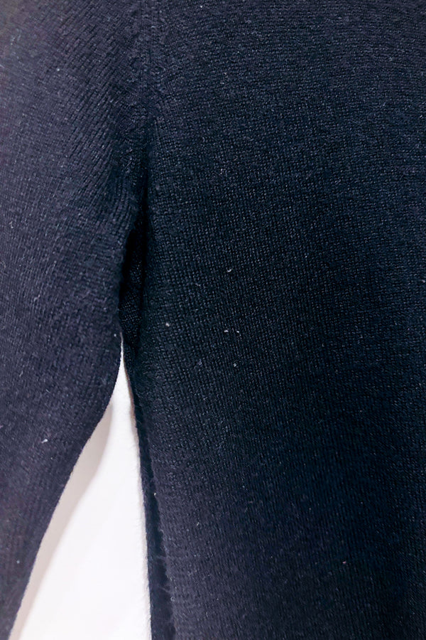 Haut noir en tricot (xs) - Maternité-H&M-La Penderie du Paradis 🕊