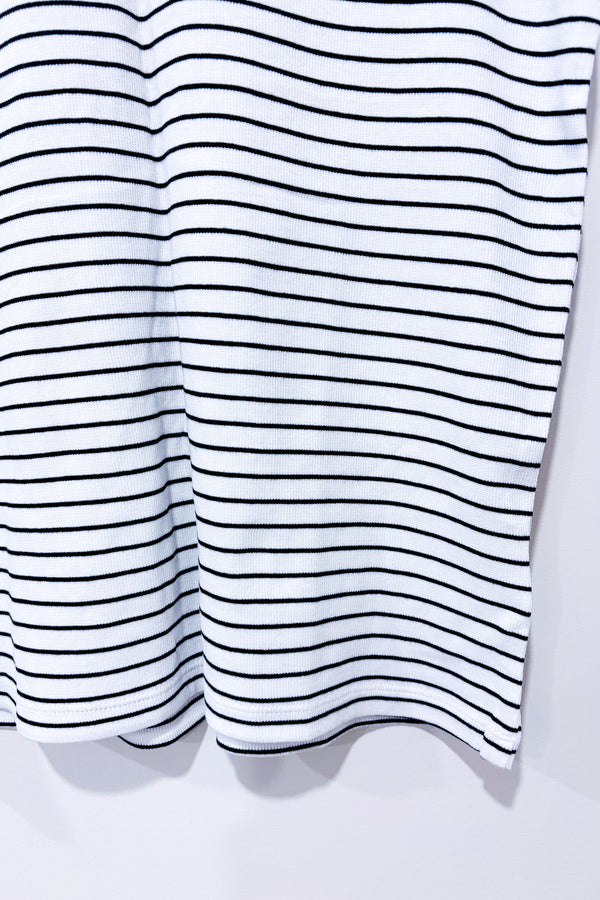 T-shirt noir et blanc rayé (xl)-Club Monaco-La Penderie du Paradis 🕊